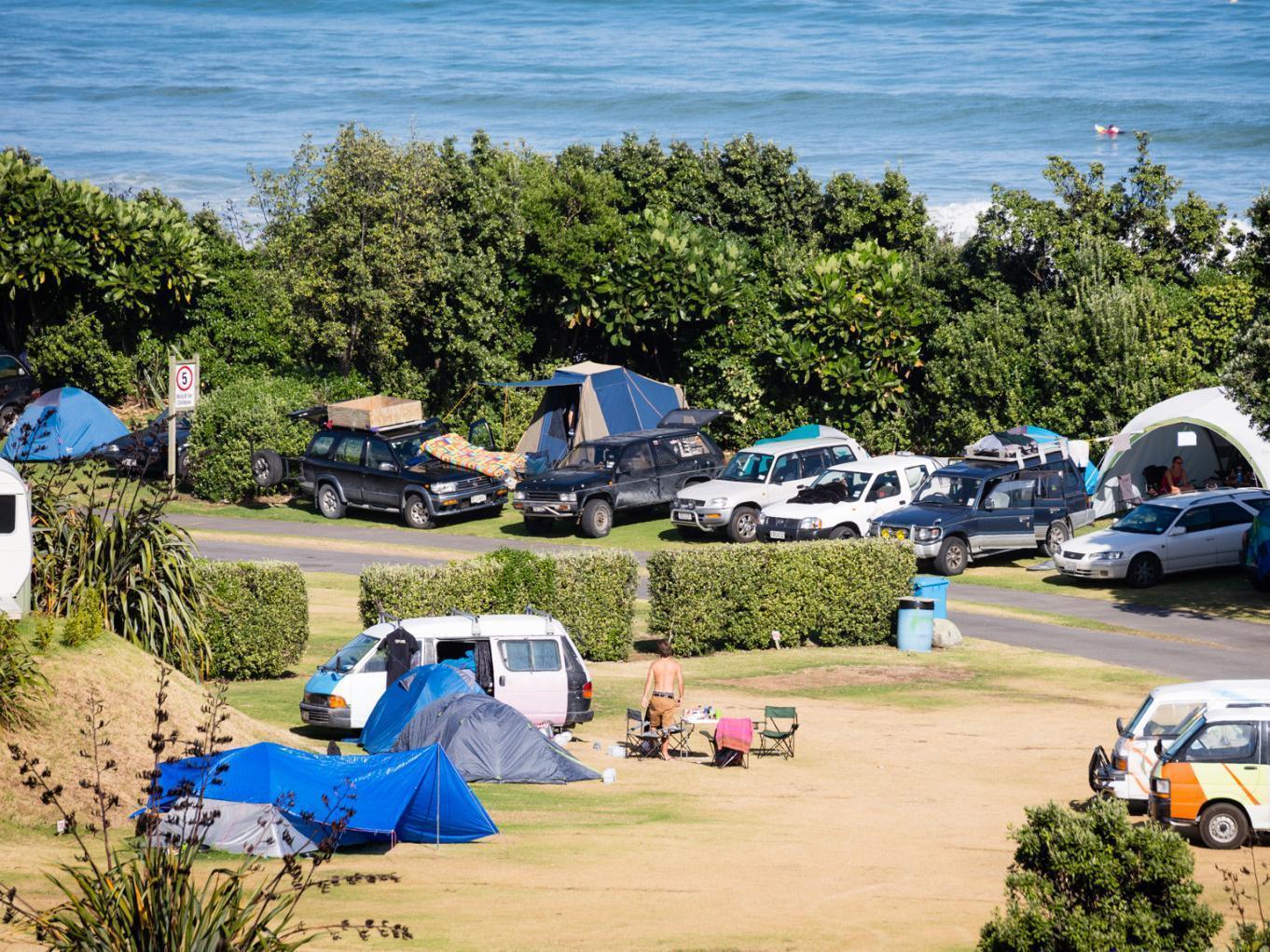 Fitzroy Beach Holiday Park Hotel New Plymouth Exterior photo