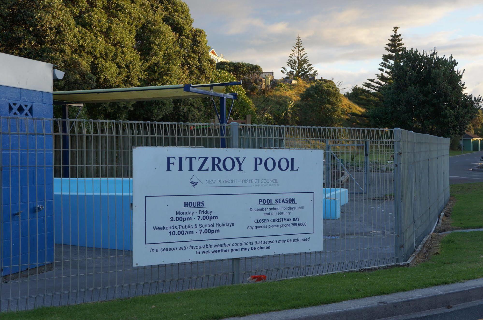 Fitzroy Beach Holiday Park Hotel New Plymouth Exterior photo